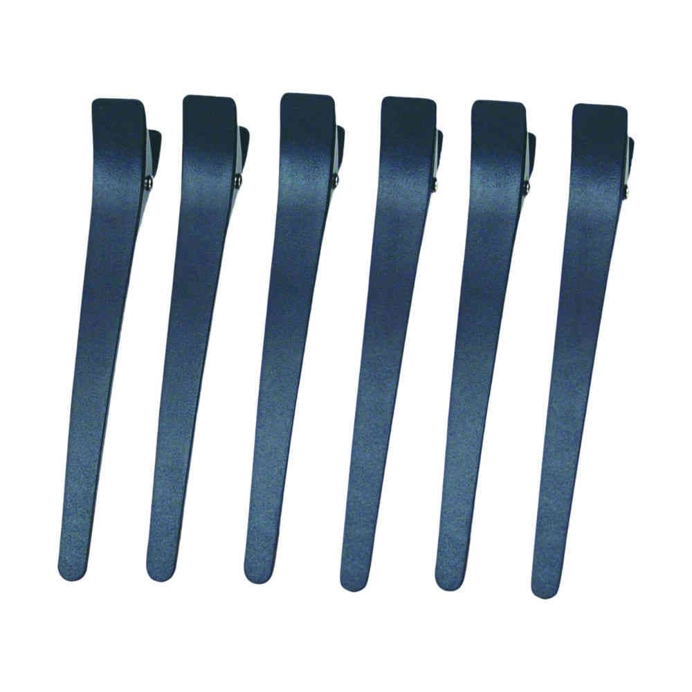 Pinzas Plásticas Negras x6un