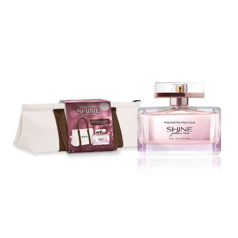 WELLINGTON PC Tote Shine Golden Rose EDP x100ml