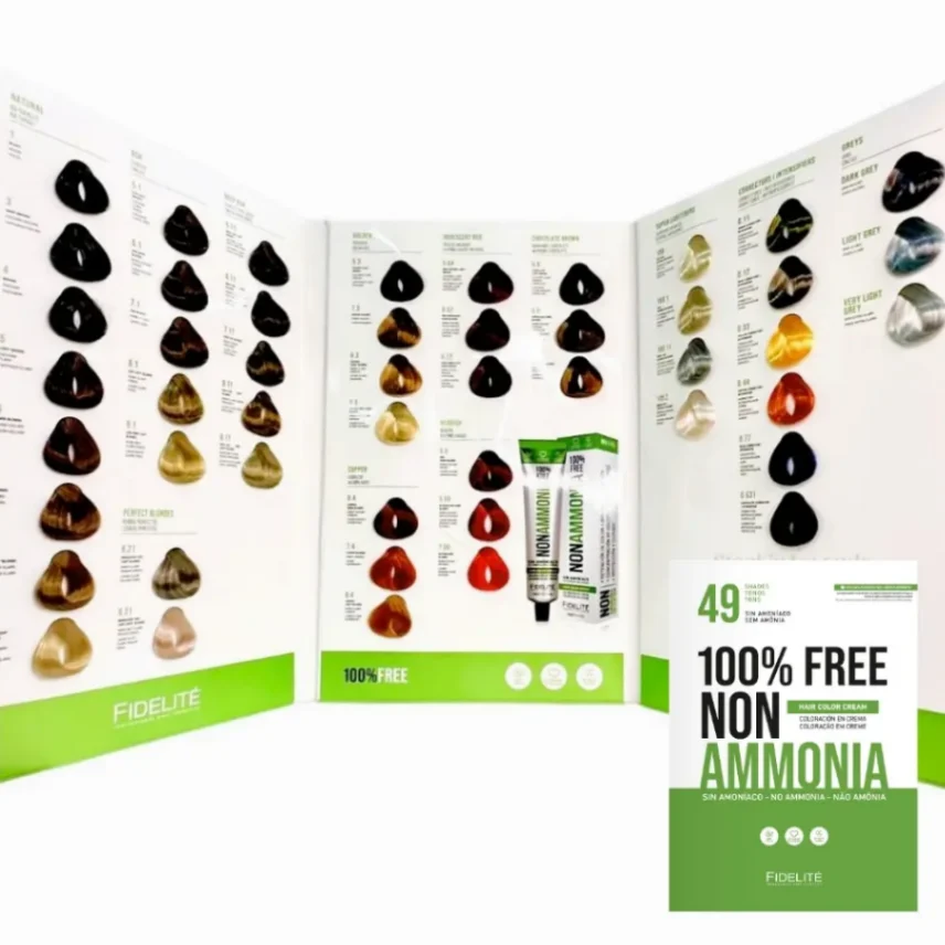 Carta De Colores Non Ammonia